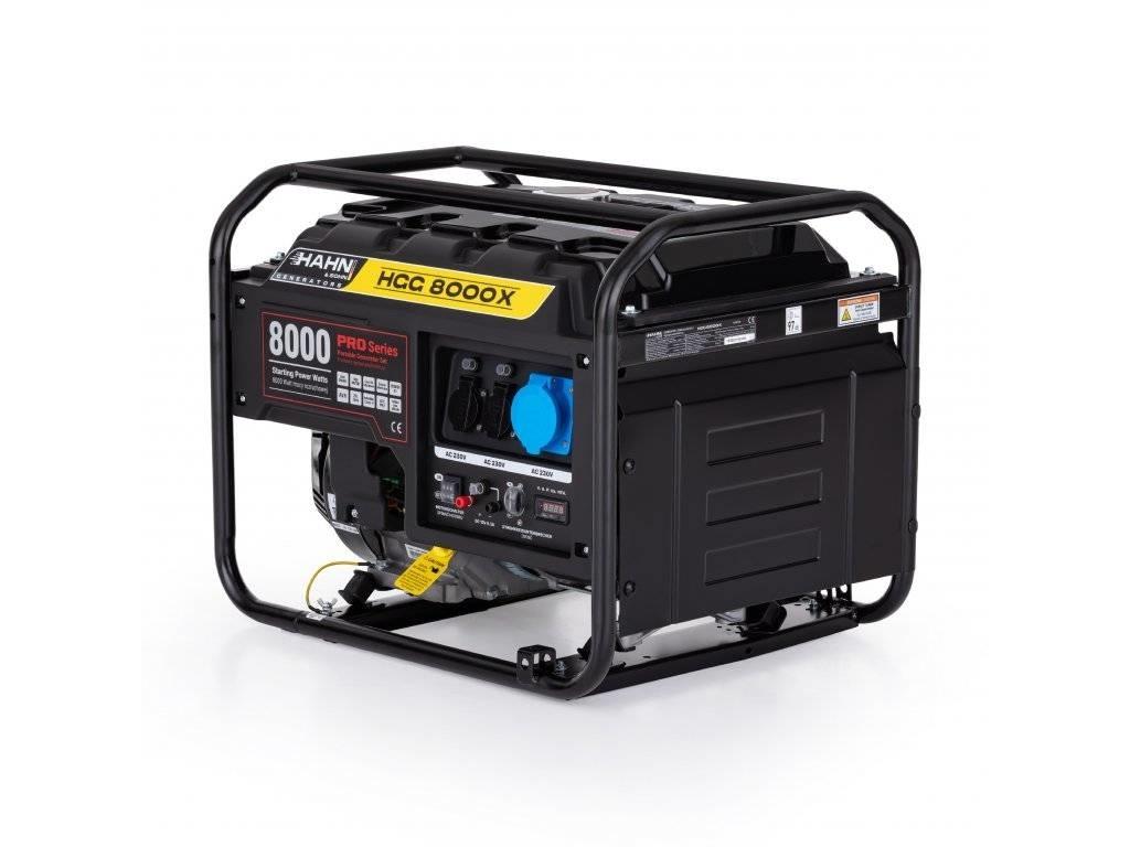  Hahn & Sohn HGG 8000 X Bensingeneratorer