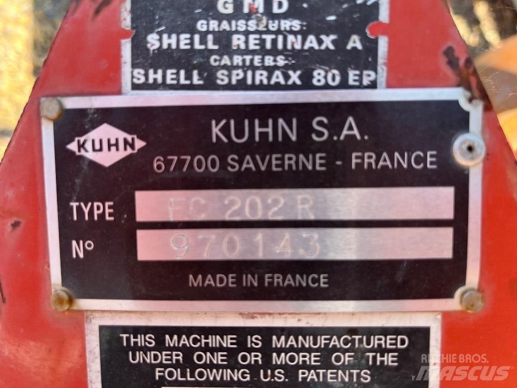 Kuhn FC 202 R Slåtterkrossar