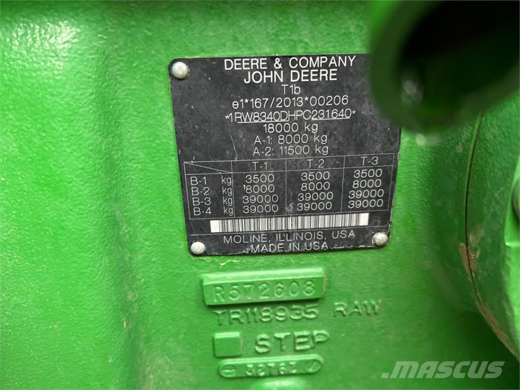 John Deere 8R340 Traktorer