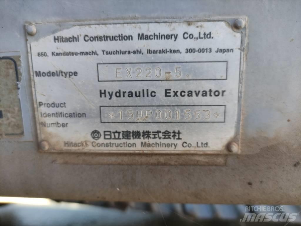 Hitachi EX 220-5 Bandgrävare