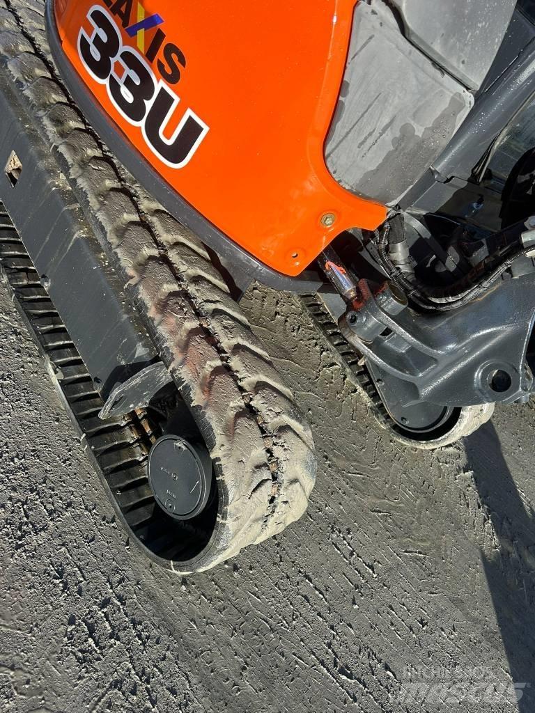 Hitachi ZX 33 U-5 Minigrävare < 7t