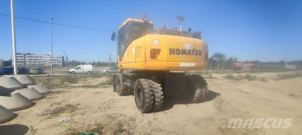 Komatsu PW 140-7 Hjulgrävare