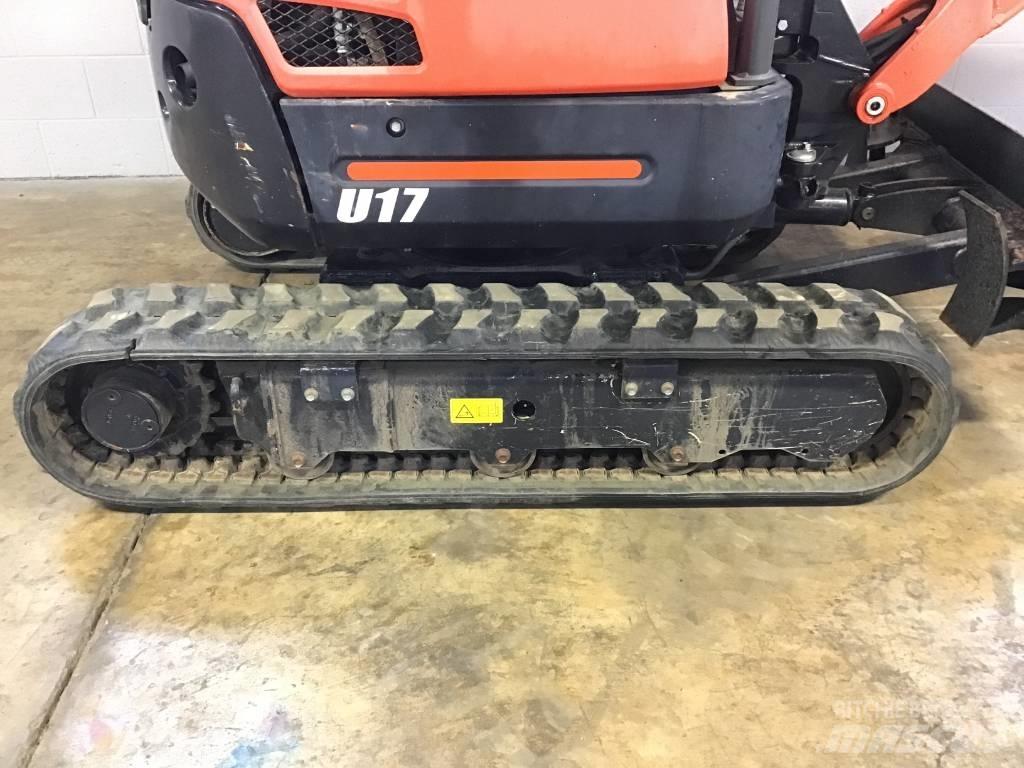 Kubota U 17 Minigrävare < 7t