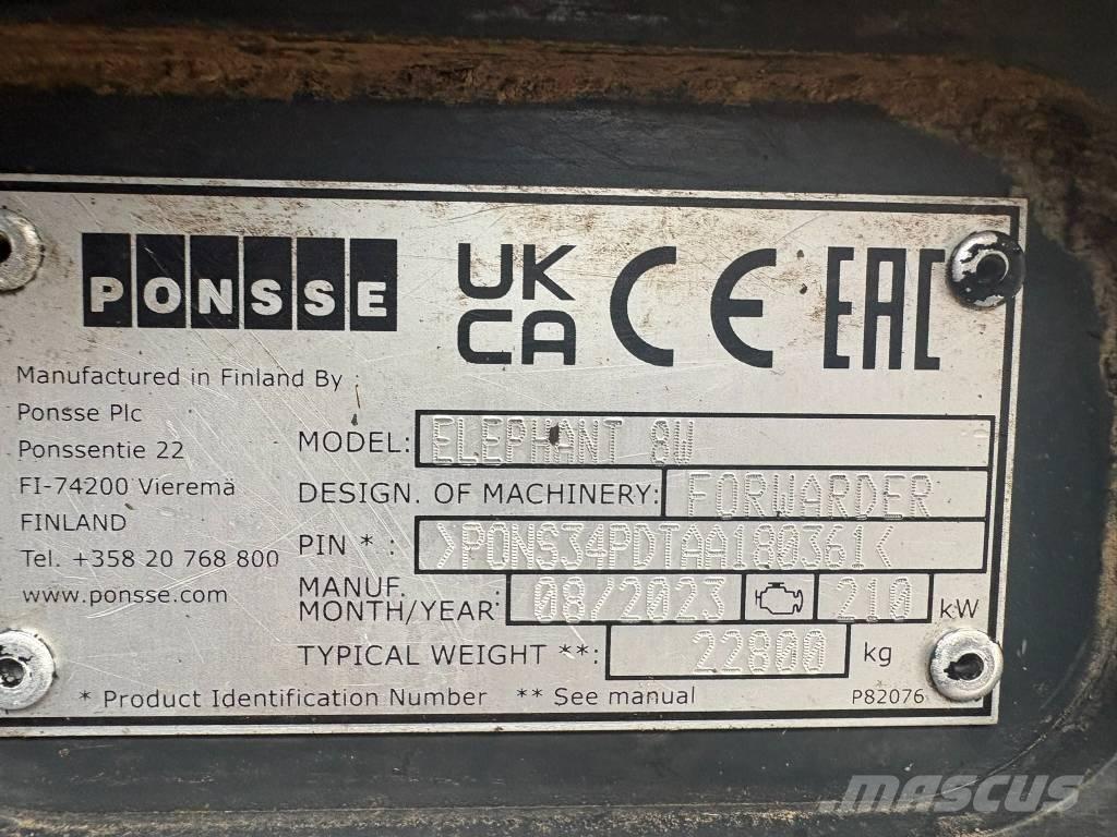 Ponsse Elephant Skotare