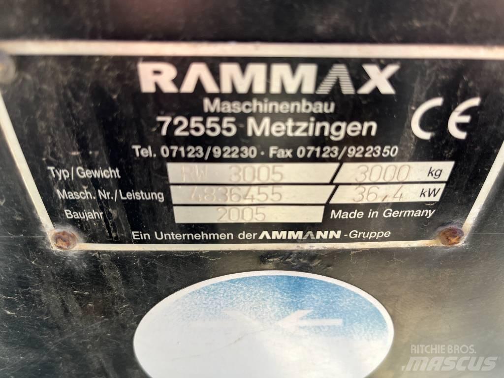 Rammax RW 3005 Envalsvältar