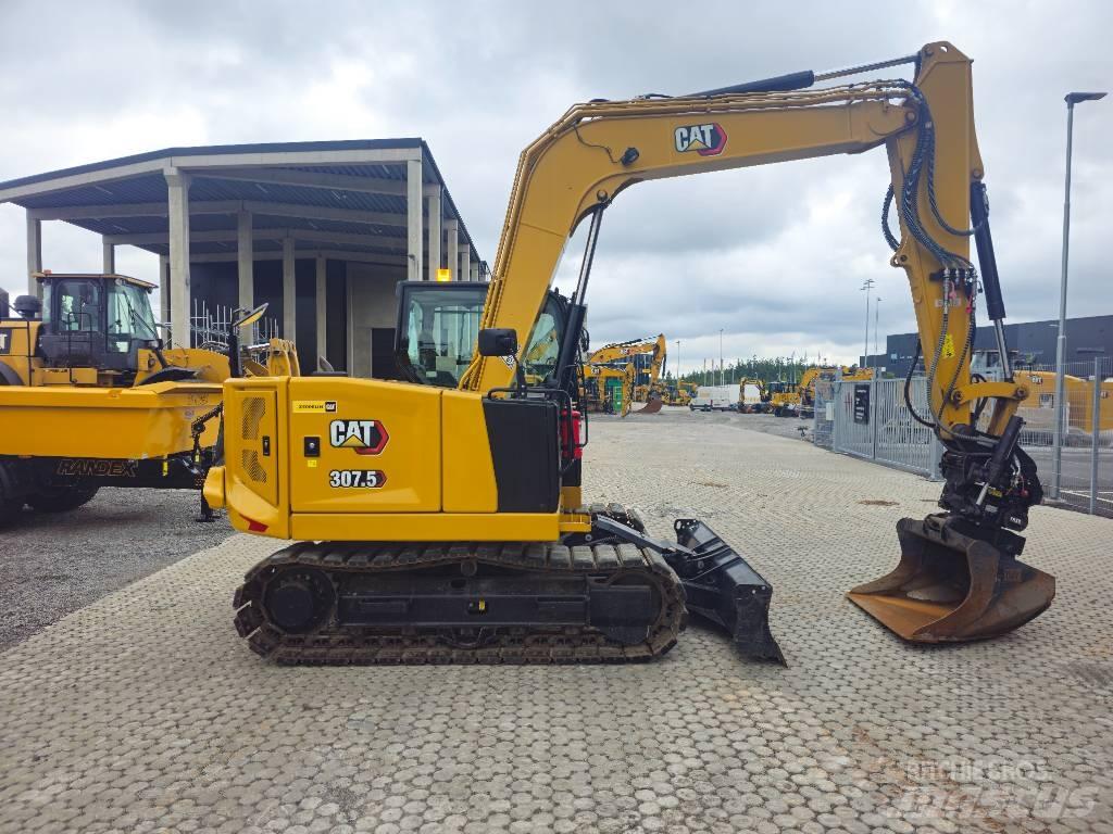 CAT 307.5 Midigrävmaskiner 7t - 12t