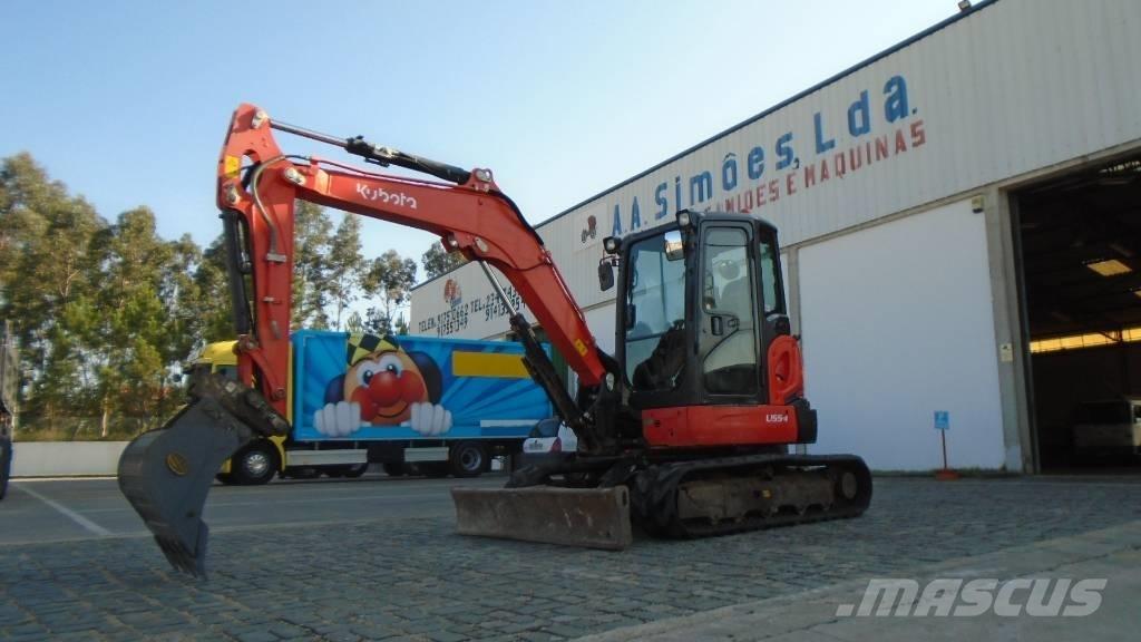 Kubota U 55-4 Minigrävare < 7t