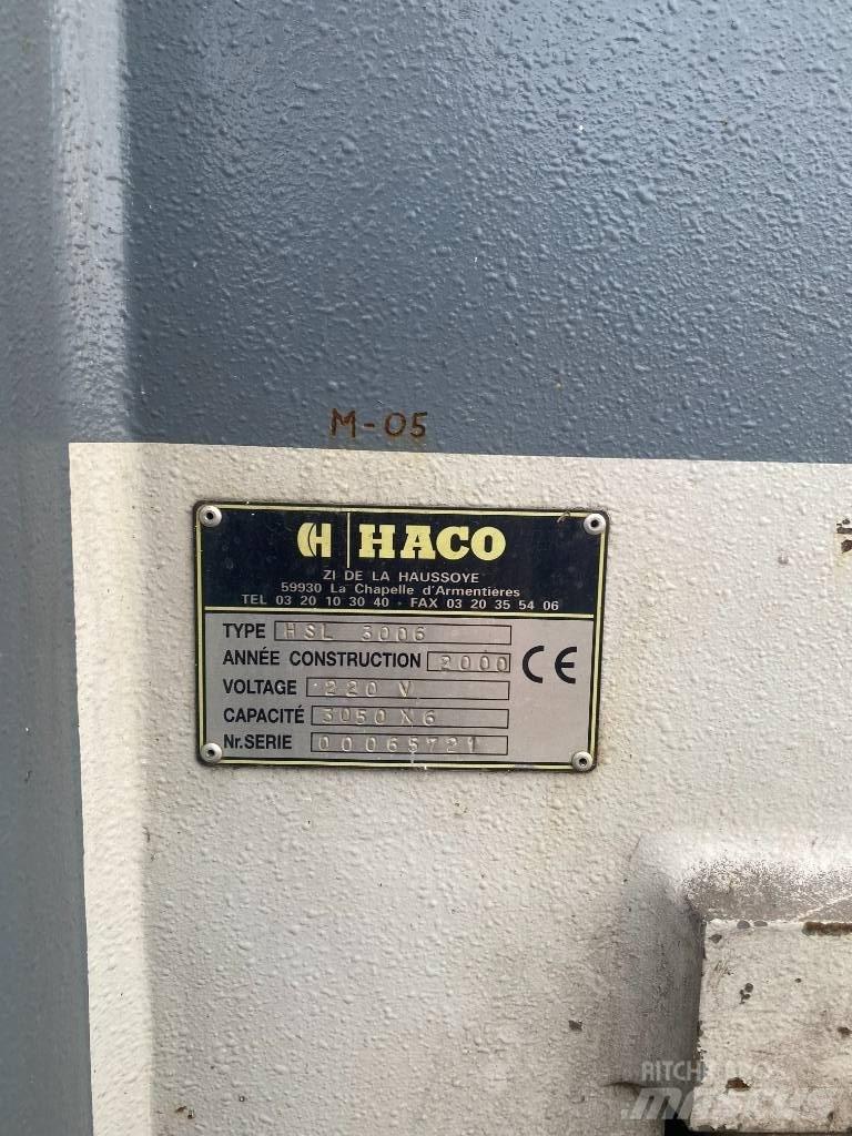  guillotine haco 3006 Svetsmaskiner