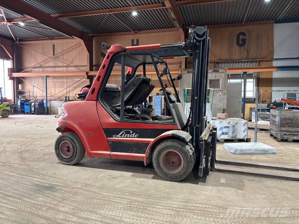 Linde H 80 T 900 Gasolmotviktstruckar