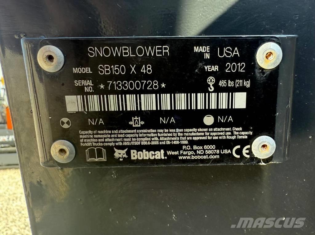 Bobcat SB 150 Snöslungor och -fräsar