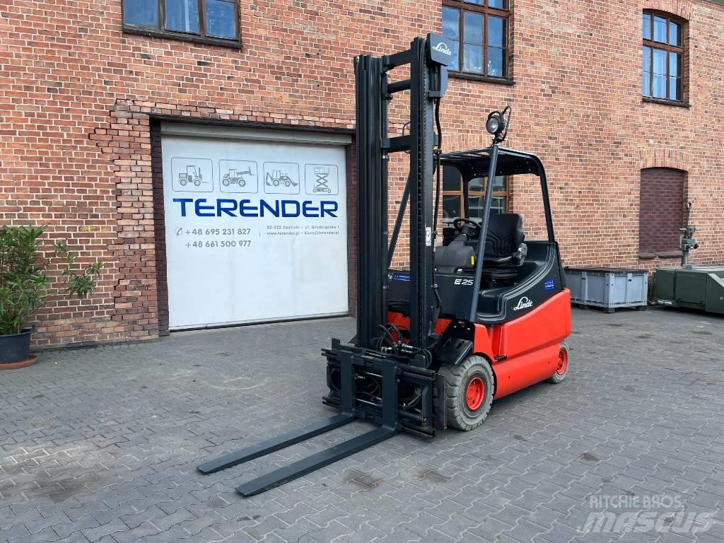 Linde E25 H Elmotviktstruckar
