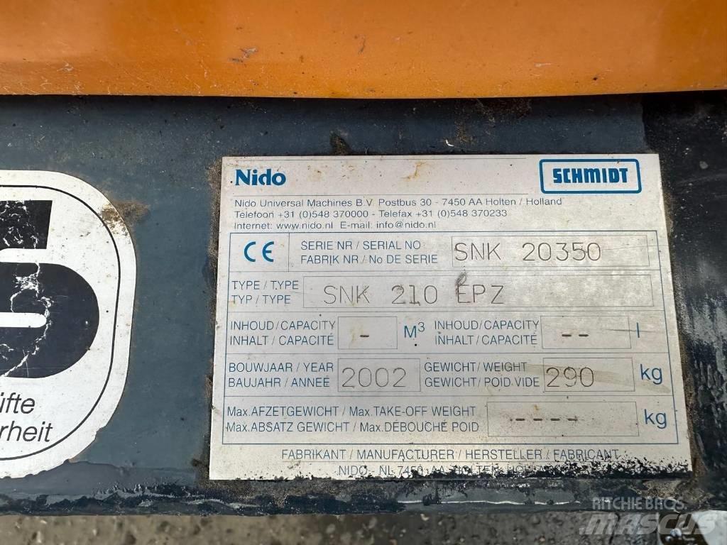 Nido SNK 210 EPZ Snöblad och plogar