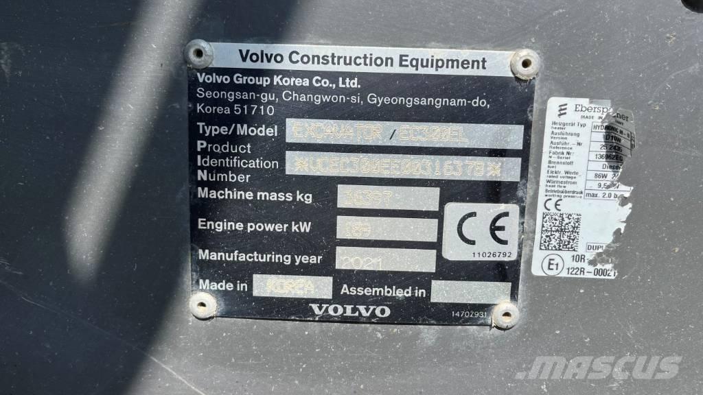 Volvo EC300EL Bandgrävare