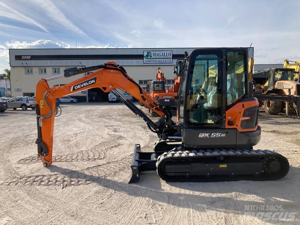 Develon DX 55 R-7 Minigrävare < 7t