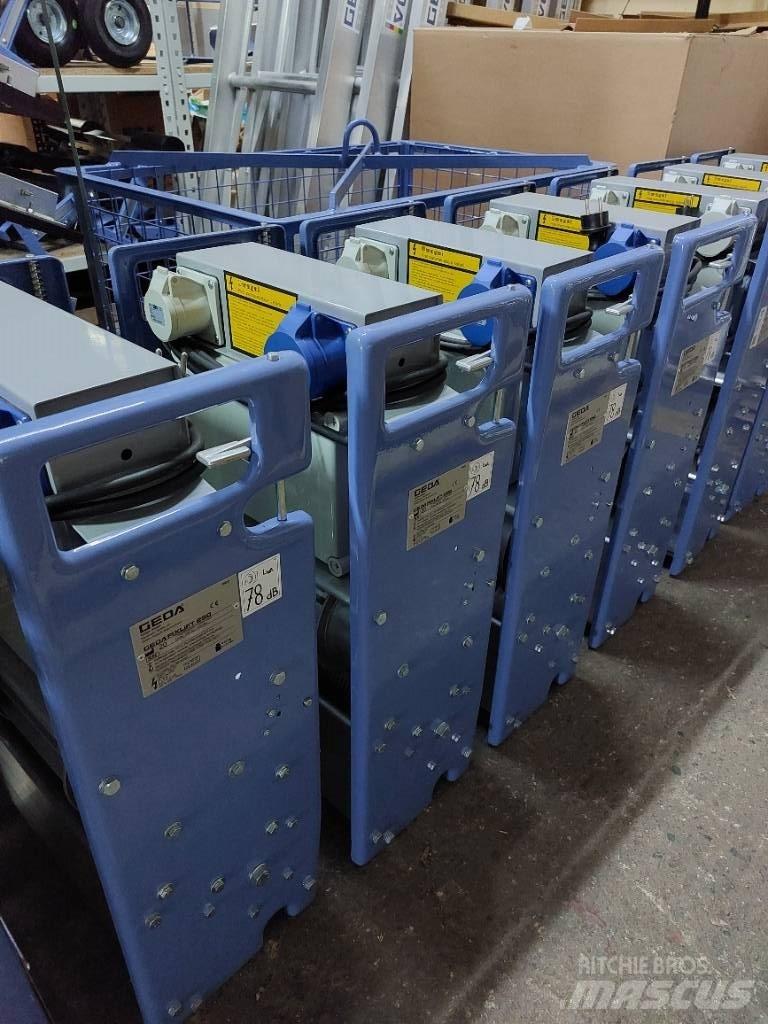Geda Fixlift 250 Lyftblock, vinschar och materialhissar