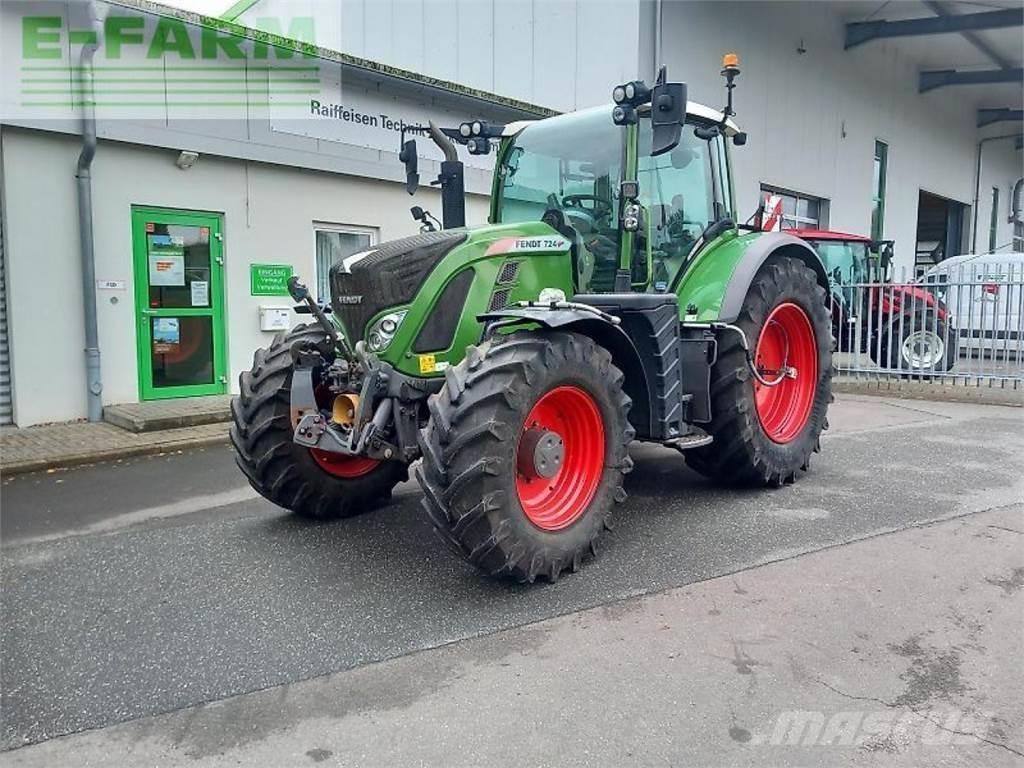 Fendt 724 vario s4 Traktorer