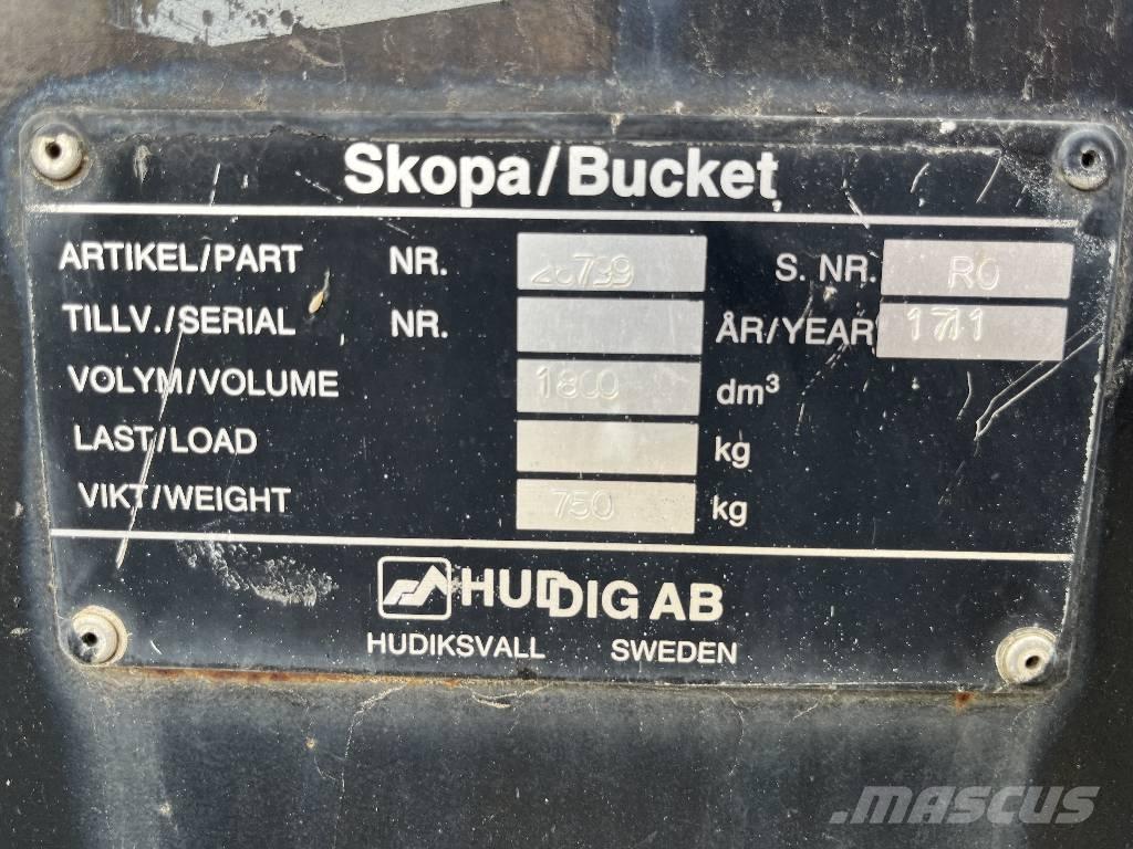 Huddig 1260D Grävlastare