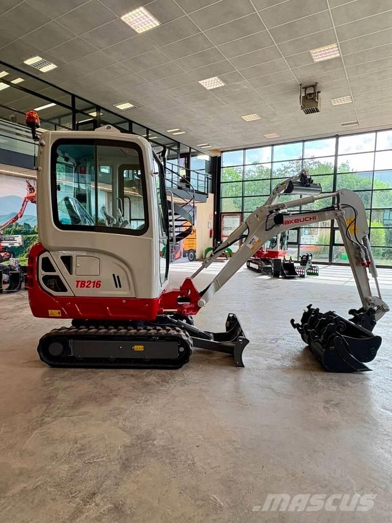 Takeuchi TB 216 Minigrävare < 7t