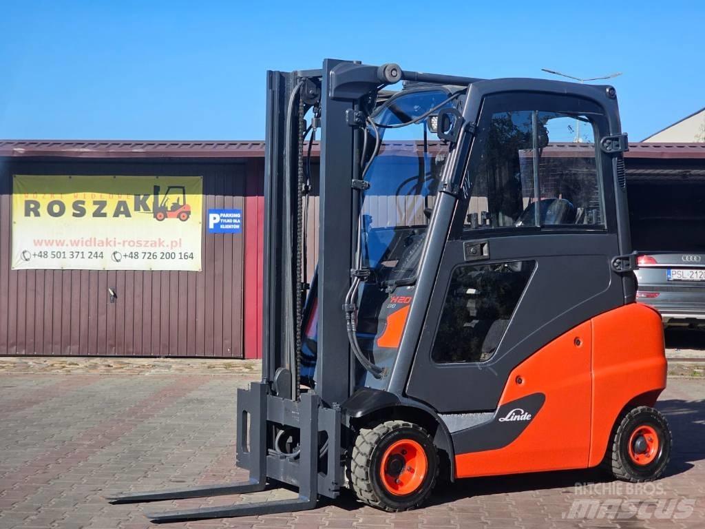 Linde H20T-01 Gasolmotviktstruckar