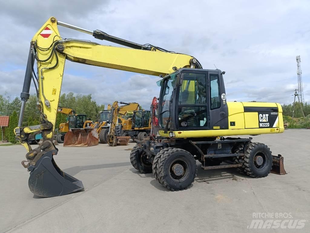 CAT M 322 D Hjulgrävare
