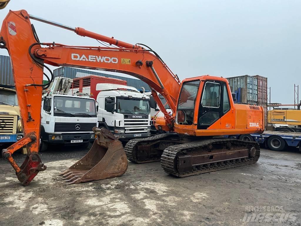 Daewoo Solar 220 LC Bandgrävare