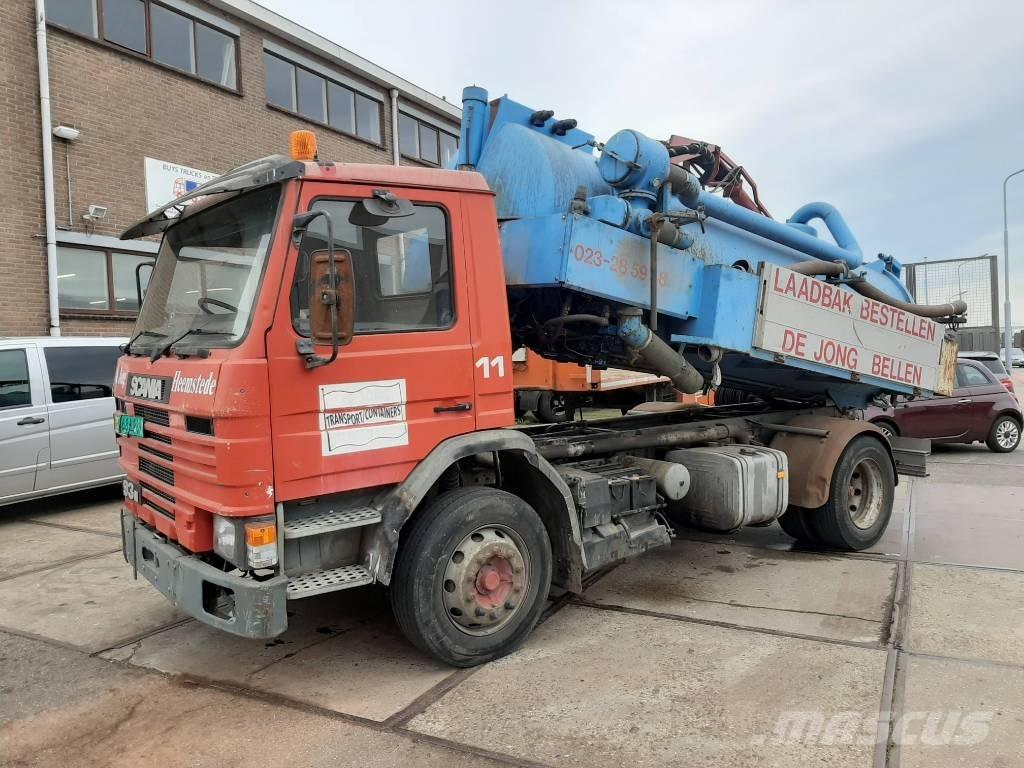 Scania kolkenzuiger Slamsugningsbil