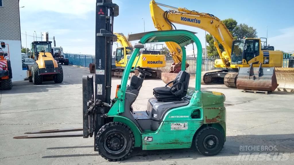 Mitsubishi FD 25 N Dieselmotviktstruckar