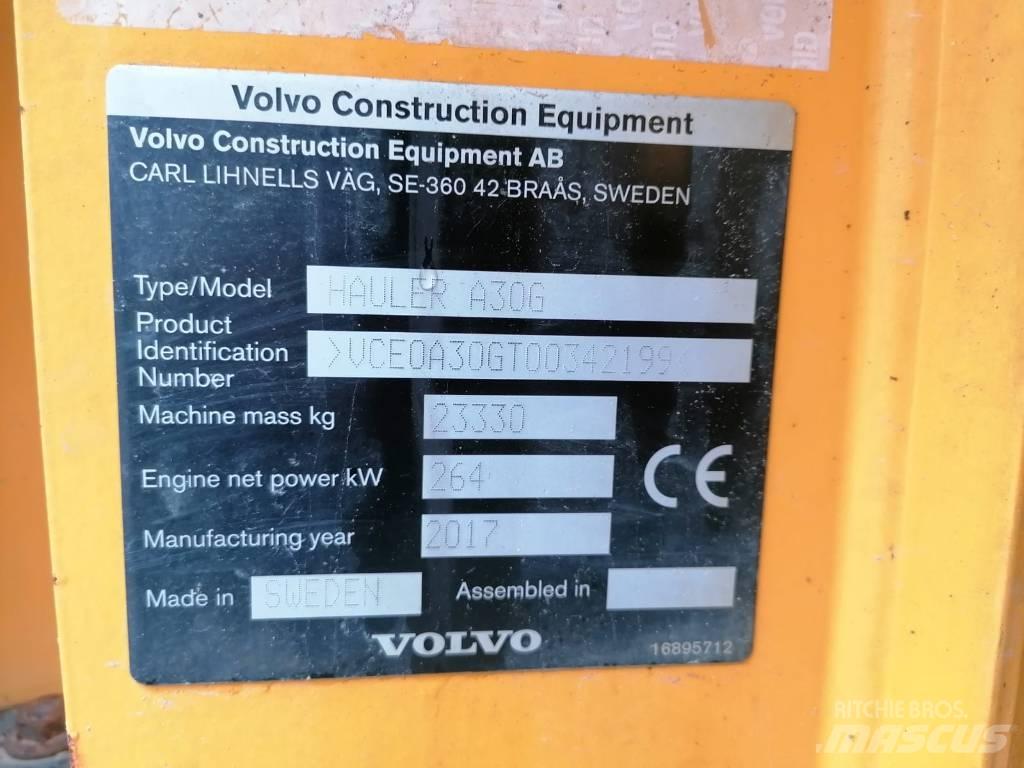 Volvo A 30 G Midjestyrd dumper
