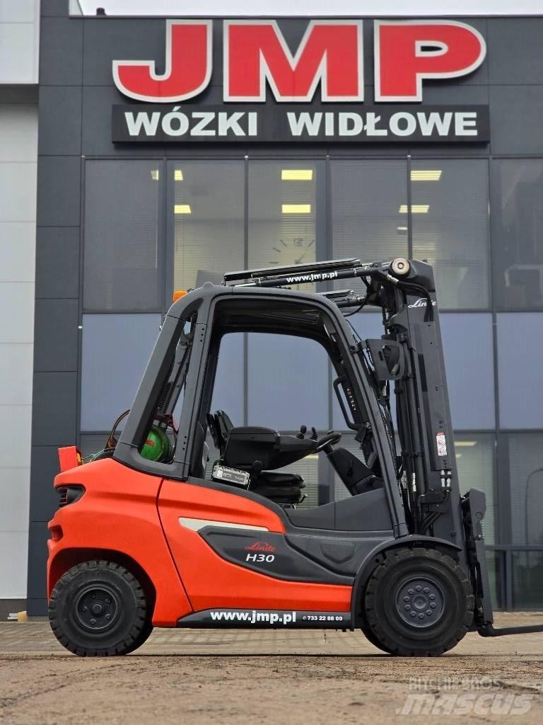 Linde H30T-01 Gasolmotviktstruckar