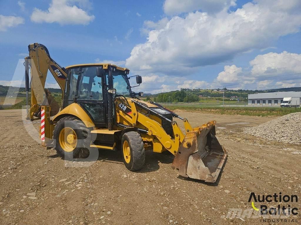 CAT 428 F Grävlastare