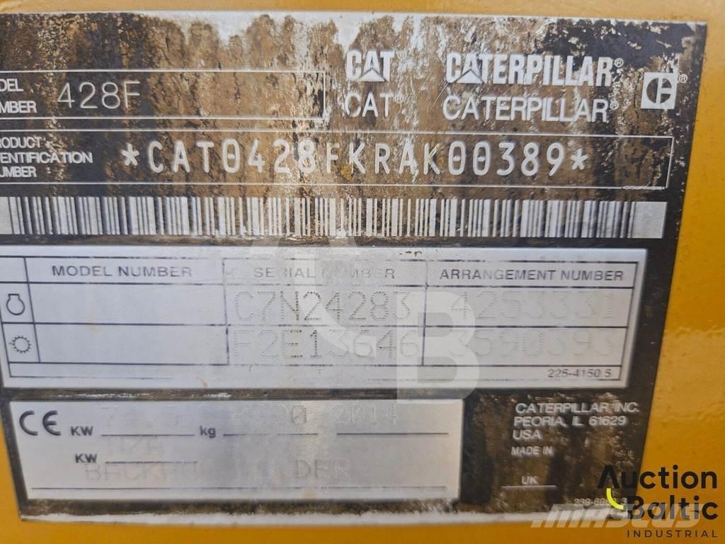 CAT 428 F Grävlastare