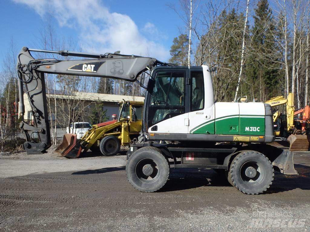CAT M 313 C 4x4 Hjulgrävare
