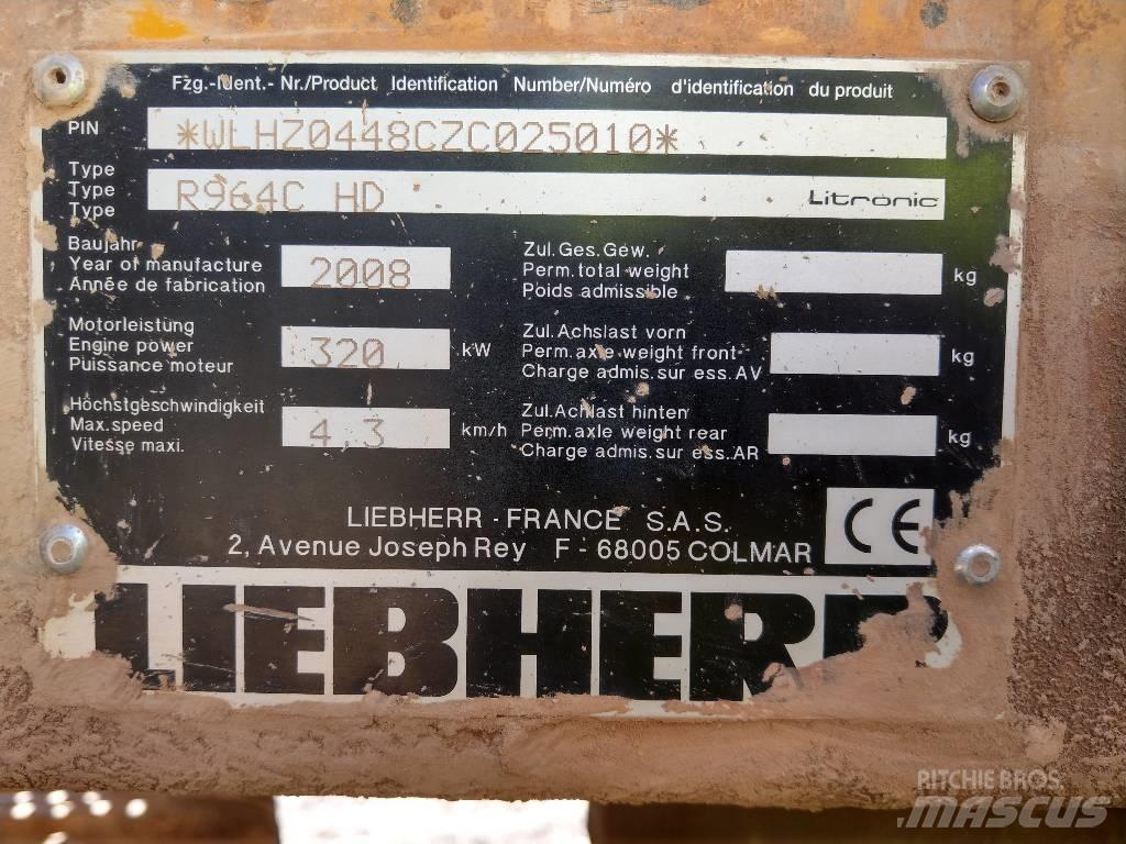 Liebherr R 964 C HD Bandgrävare