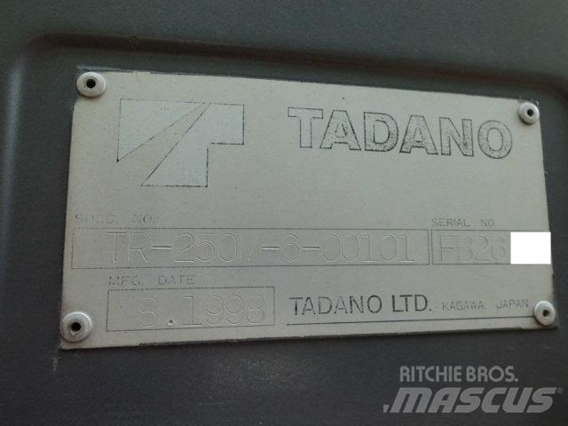 Tadano TR250M-6 Terrängkranar (Grov terräng)