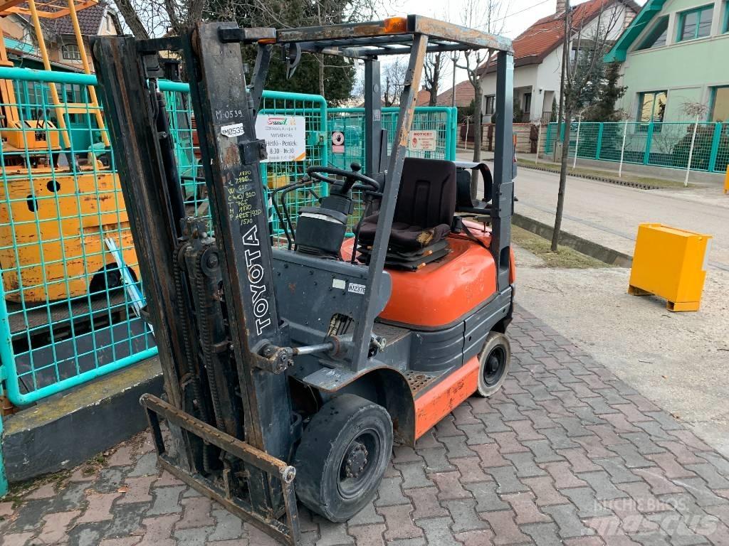 Toyota 6 FGF 15 Gasolmotviktstruckar