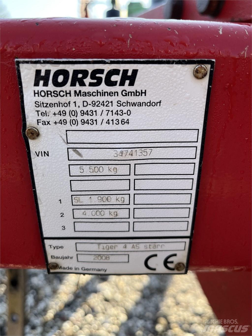 Horsch Tiger 4 AS Harvar