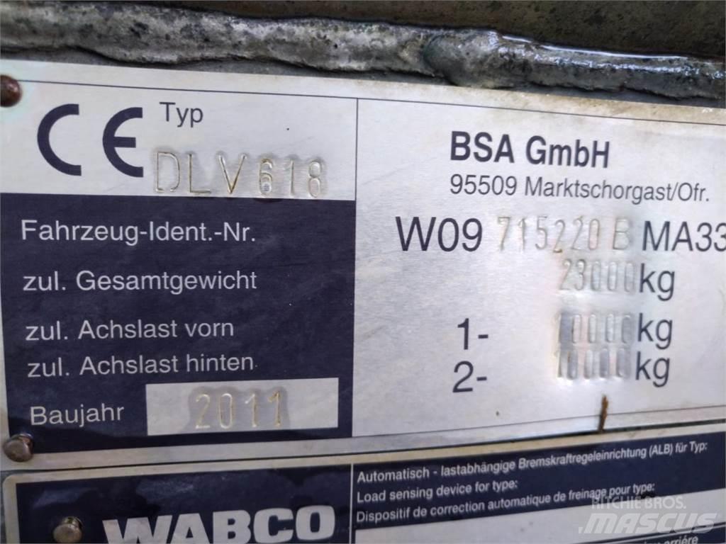 BSA Farmerline Fast- och kletgödselspridare