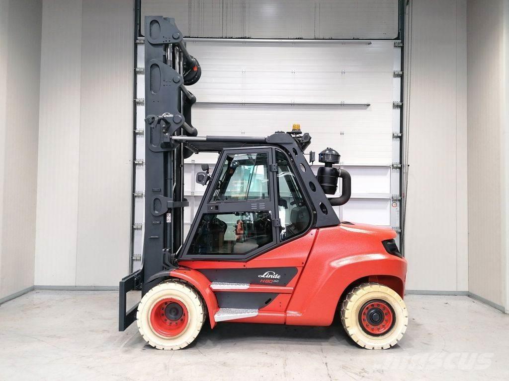 Linde H80D-03/900 Dieselmotviktstruckar