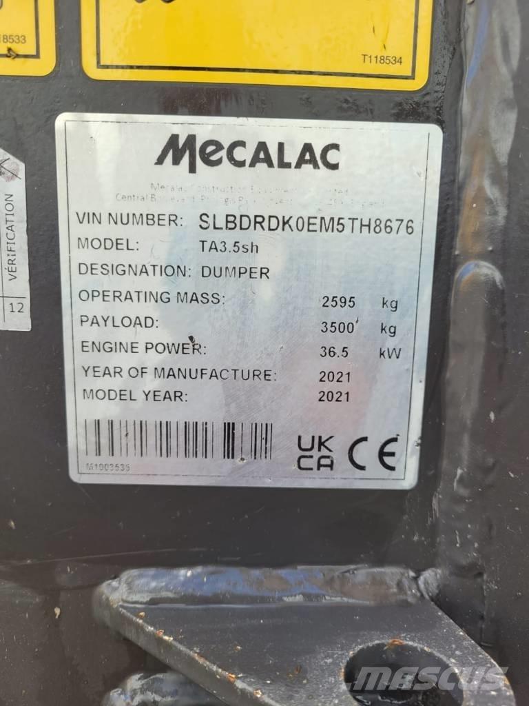 Mecalac TA 3.5 Minidumprar
