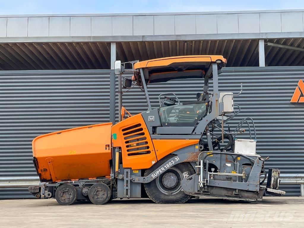 Vögele SUPER 1803-3I Asfaltsläggningsmaskiner