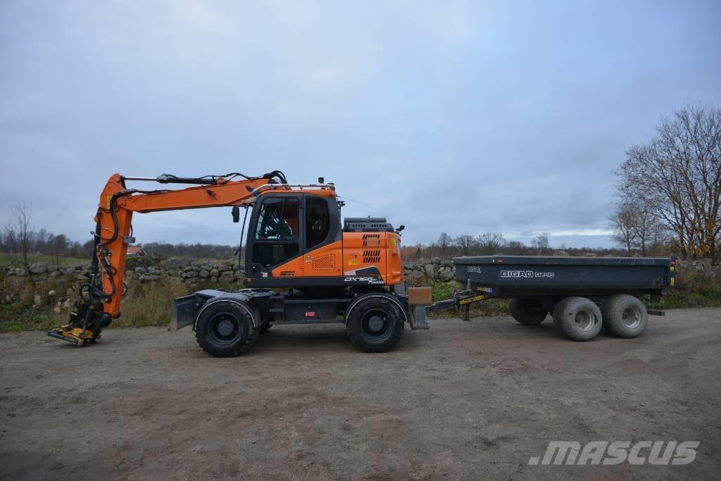 Doosan DX 165 W-5 Hjulgrävare
