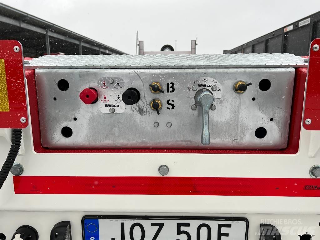 MAX Trailer 510-Z-2L Låg lastande semi trailer