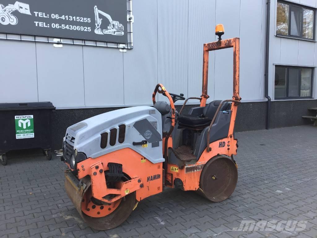 Hamm HD 8 VV Tvåvalsvältar