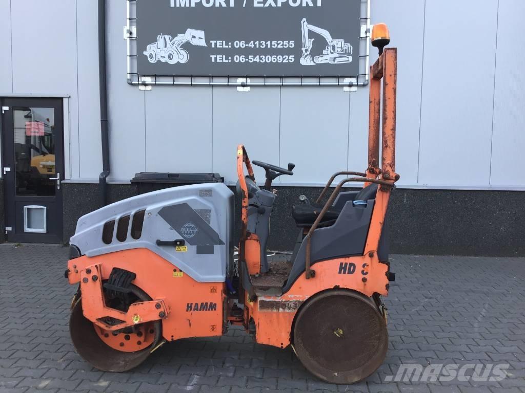 Hamm HD 8 VV Tvåvalsvältar