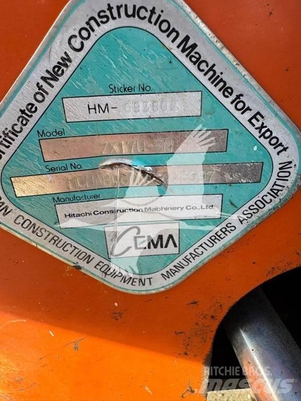 Hitachi ZX17 Minigrävare < 7t