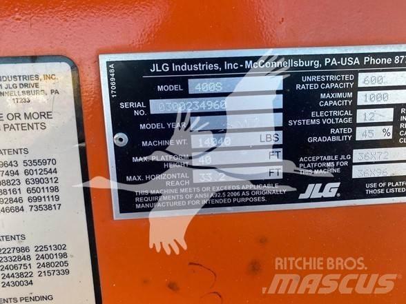 JLG 400S Teleskop bomliftar