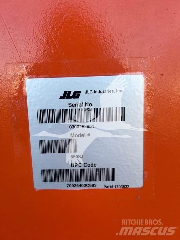 JLG 860SJ Teleskop bomliftar