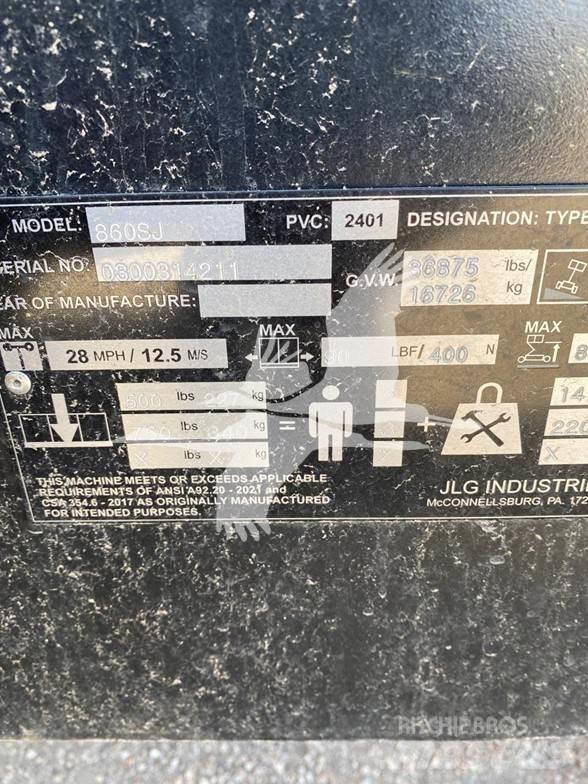 JLG 860SJ Teleskop bomliftar