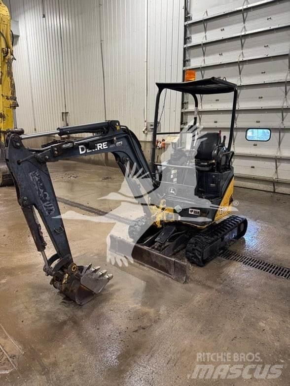 John Deere 17 Minigrävare < 7t