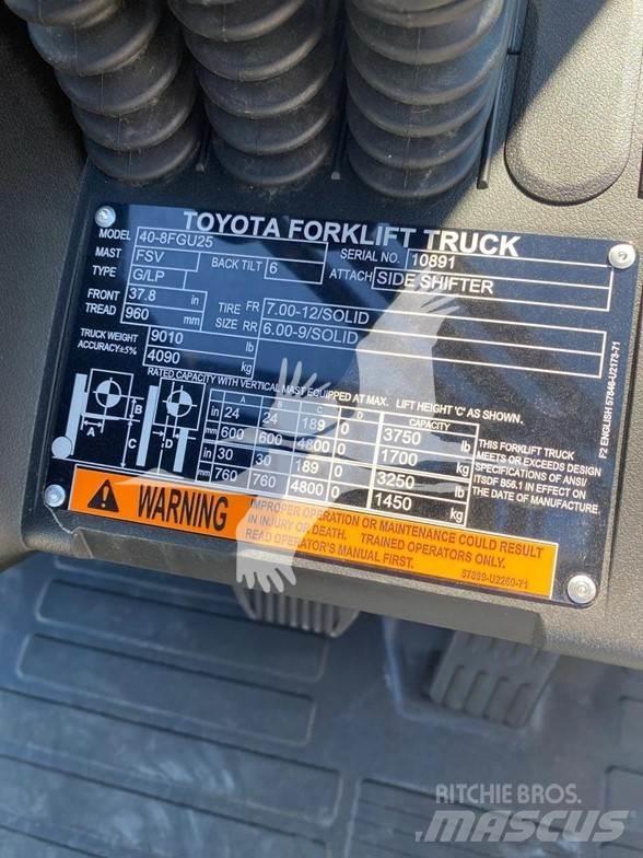 Toyota 8FGU25 Dieselmotviktstruckar
